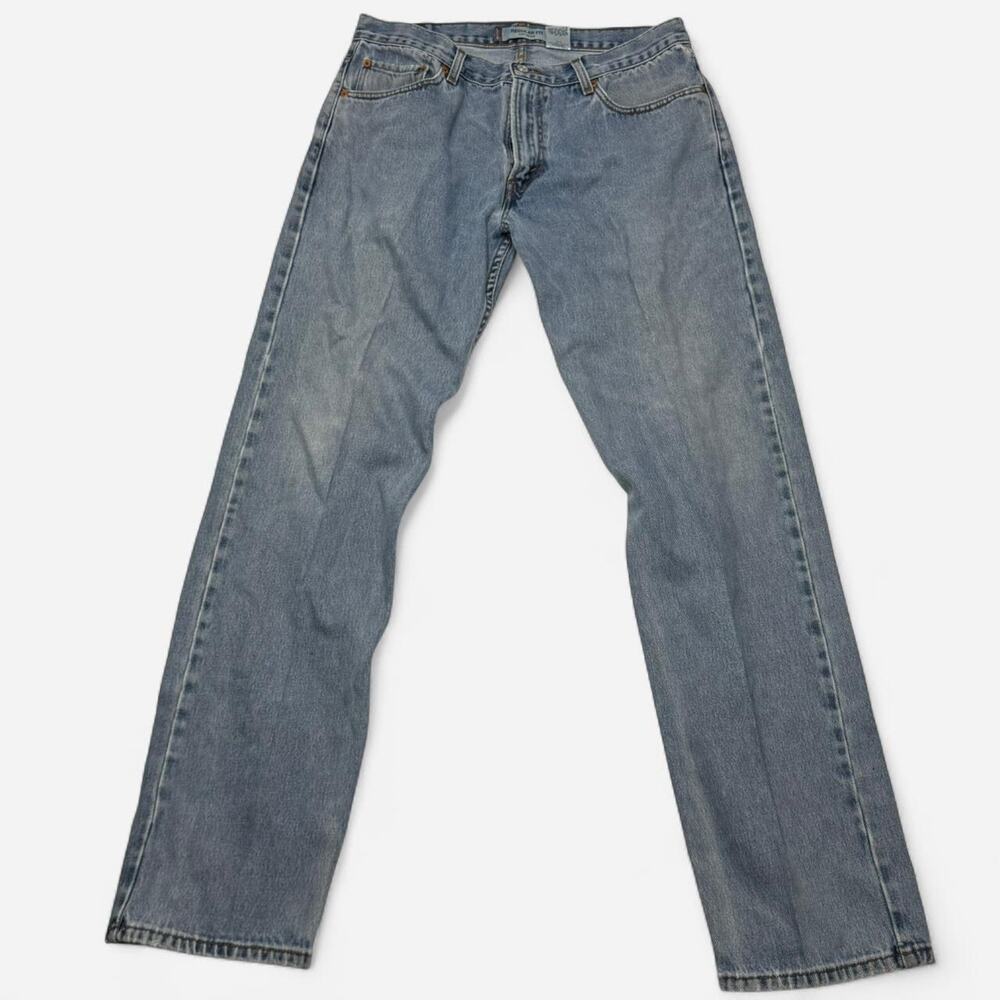 Levi’s 505 Regular Fit Light Wash Jeans Men’s 36x36 Straight Classic Denim